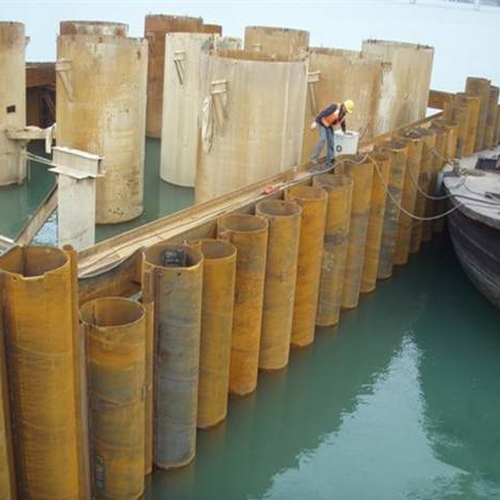 楚雄钢护筒现场安装